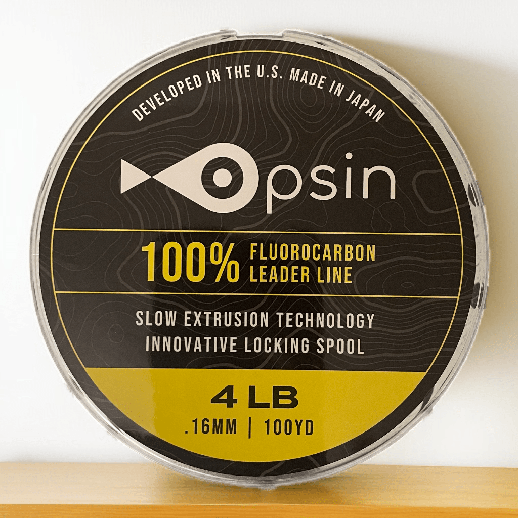 Opsin Fluorocarbon Line – 4 lb (0.16 mm), 100 YD – Opsin USA