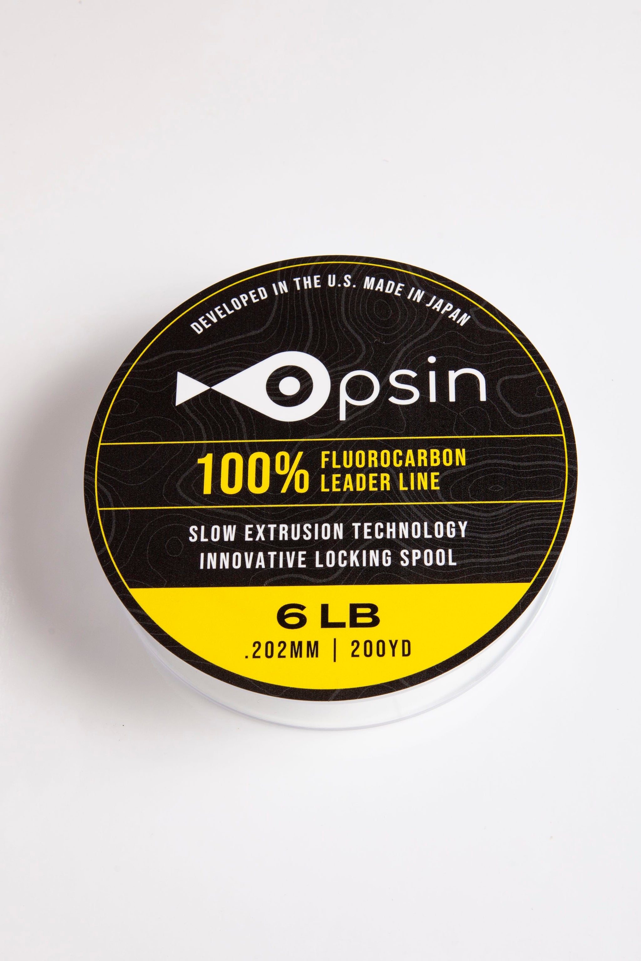 Opsin 6 lb Fluorocarbon Leader - 0.20 mm Japanese PVDF – Opsin USA