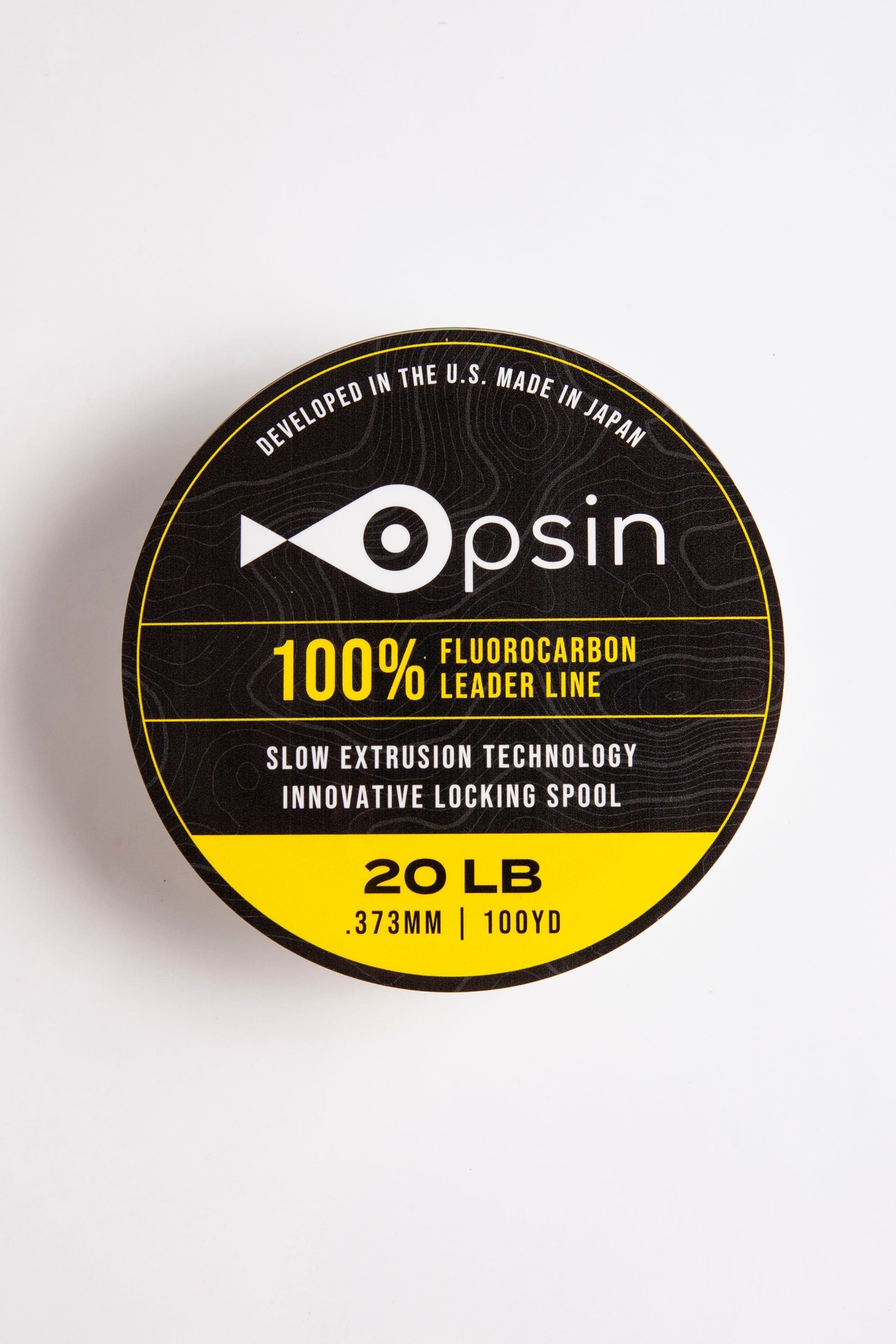 Opsin Fluorocarbon Line – 20 lb (0.37 mm), 100 YD – Opsin USA
