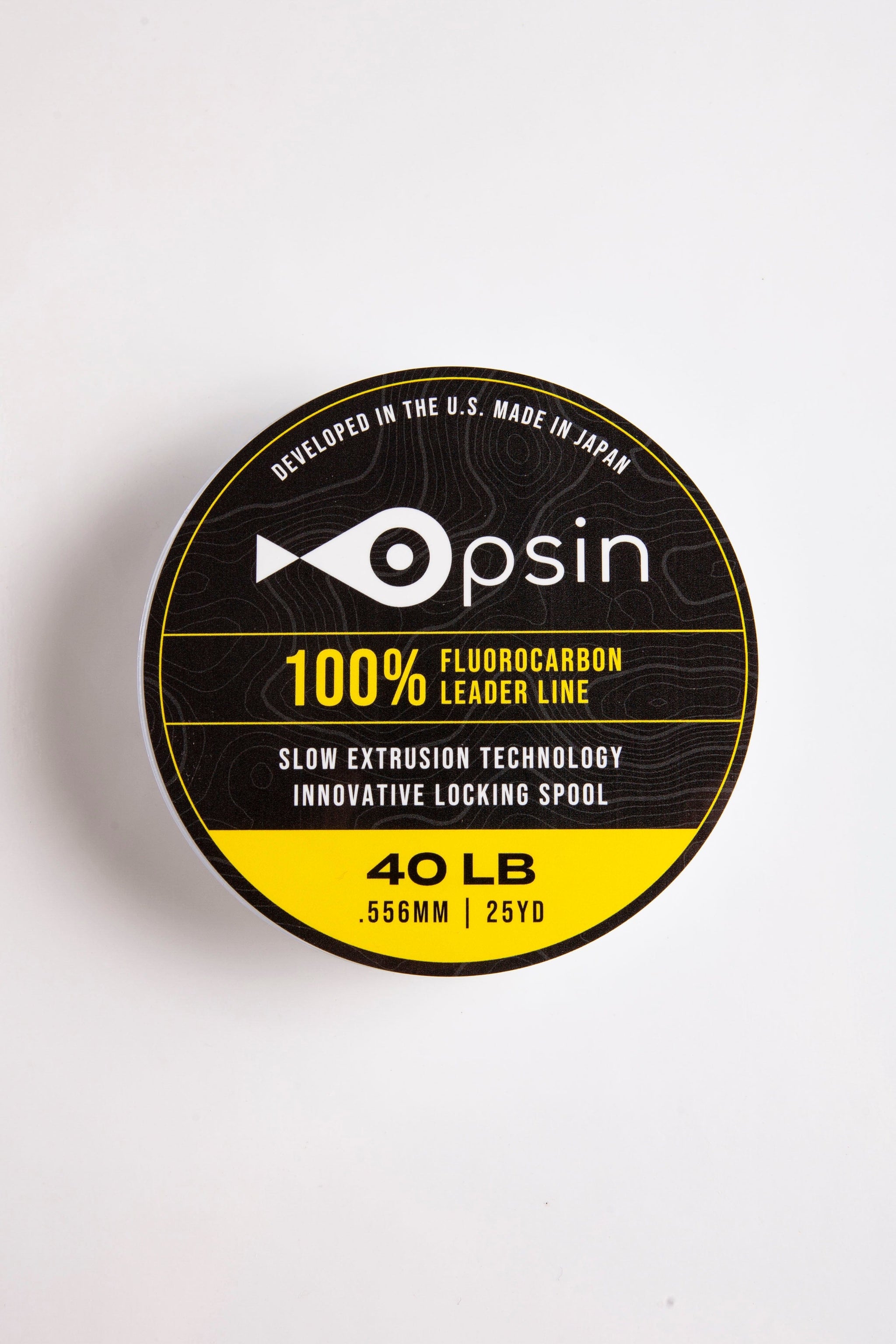 Opsin Fluorocarbon Line – 40 lb (0.55 mm), 25 YD – Opsin USA