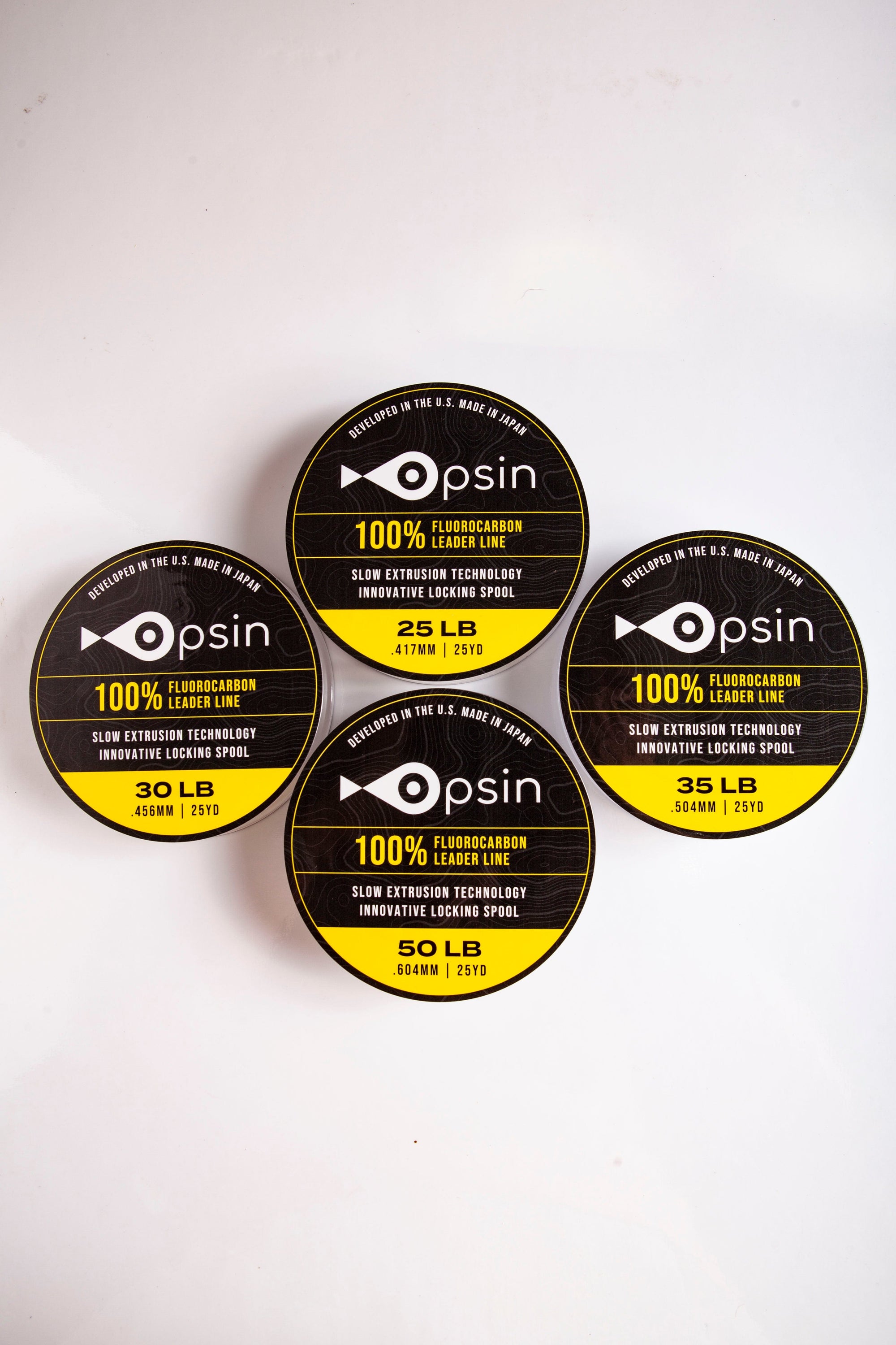 The Opsin Quad pack (25lb, 30lb, 35lb and 50lb)